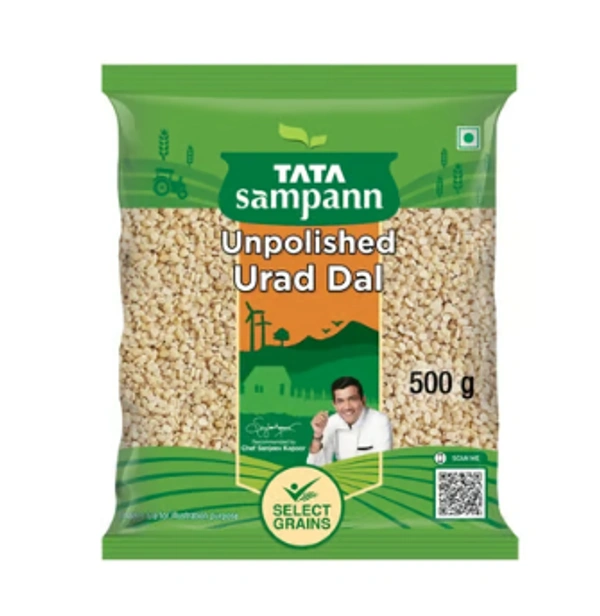 Tata Sampann Unpolished Split Urad Dal (Biri Dal) - 500 GM