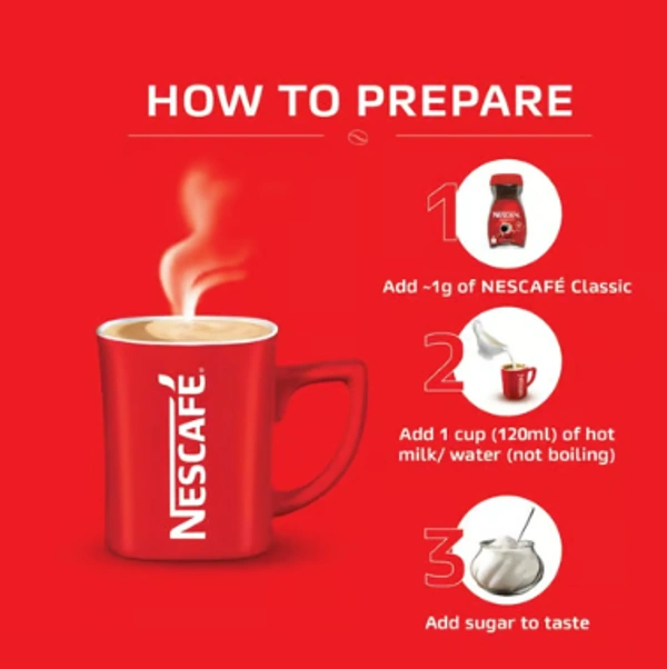 Nestle Nescafe Classic - Instant Coffee Powder 45 Gm - 45 GM