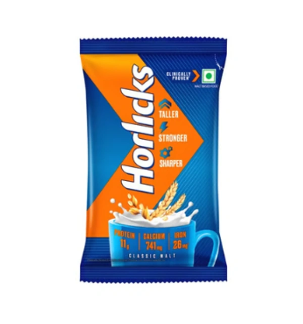 Horlicks Classic Malt Drink Pouch - 450 Gm - 450 GM