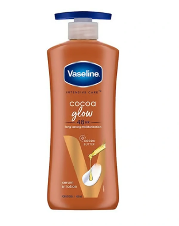 Vaseline Intensive Care Cocoa Glow Body Lotion - 400 ML