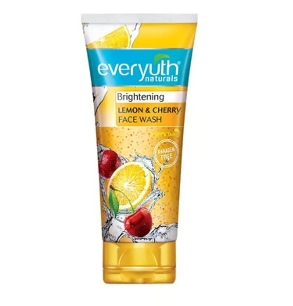 Everyuth Brightening Lemon & Cherry Face Wash - 50 GM