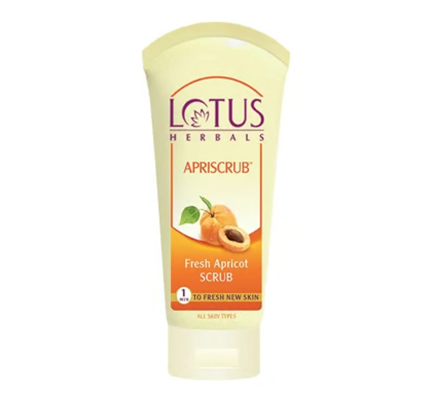 Lotus Herbals Apricot Face Scrub - 100 GM