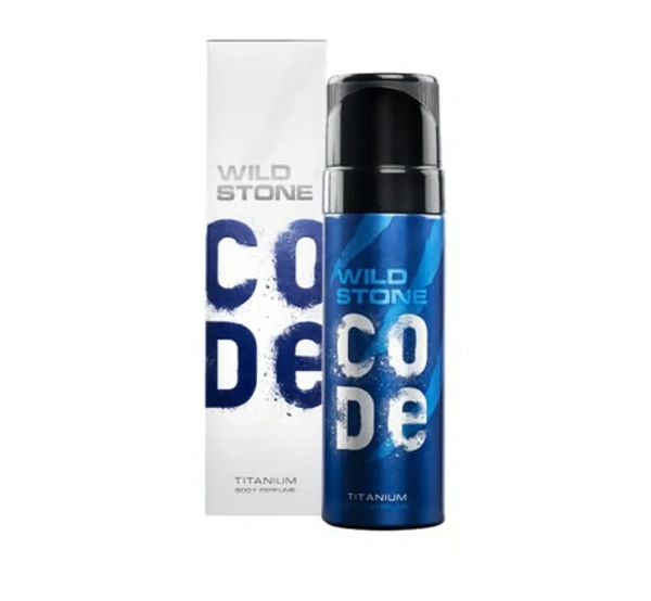 Wild Stone Code Titanium Men's Deodorant - 150 ML