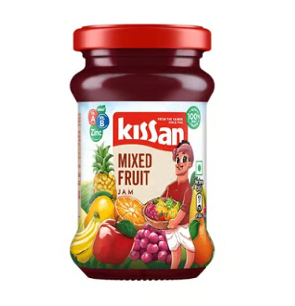 Kissan Mixed Fruit Jam (200 g) - 200 GM