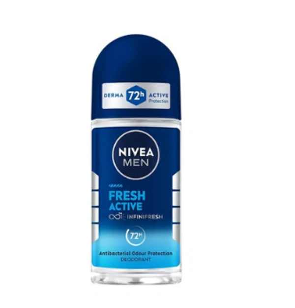 Nivea Men Fresh Active Men's Roll On - 50 ML