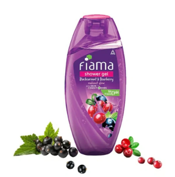 Fiama Blackcurrant & Bearberry Radiant Glow Shower Gel - 250 ML
