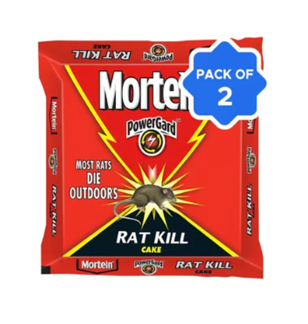 Mortin Mortein PowerGard Rat Killer - Pack of 2 - 2 Pieces