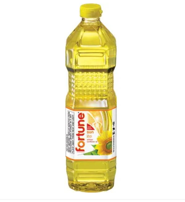 Fortune Refine Sunflower Oil - 435 Gm Bottle - 