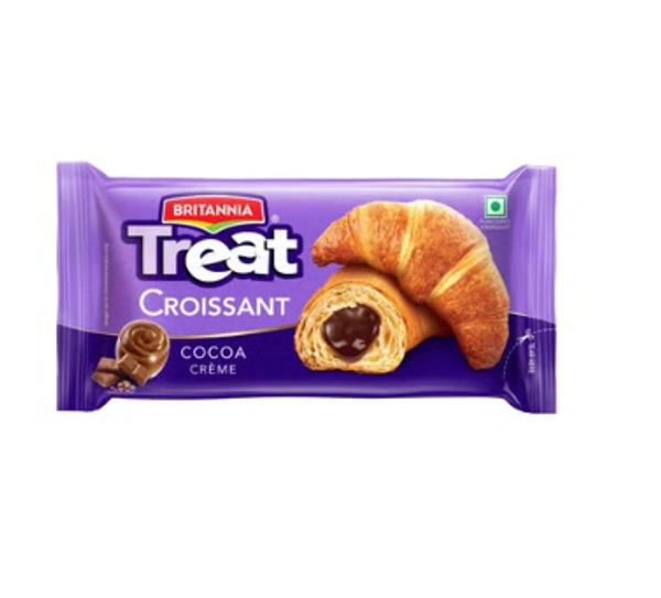 Britannia Treat Croissant - Cocoa Crème - 55 GM