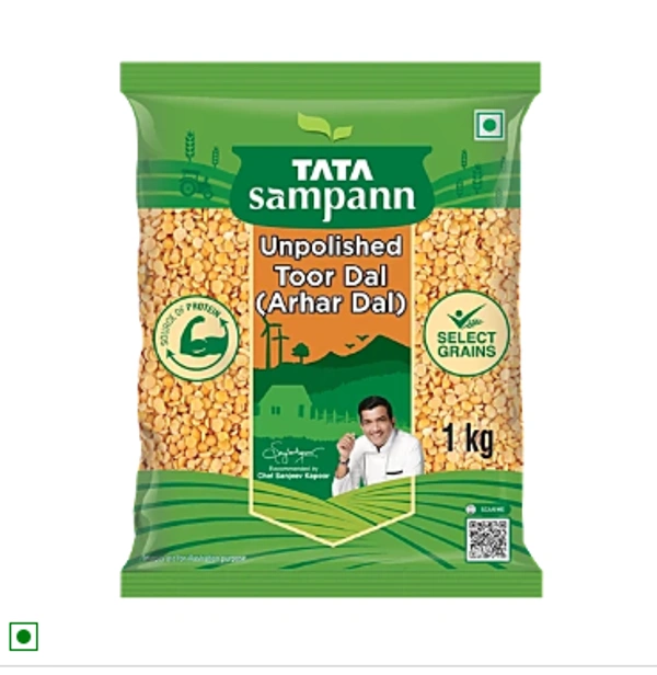 Tata Sampann Toor Dal/Arhar Dal 500 Gm - 500 GM