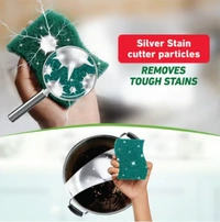 Scotch Brite Silver Sparks Scrub Pad - 3 Pieces