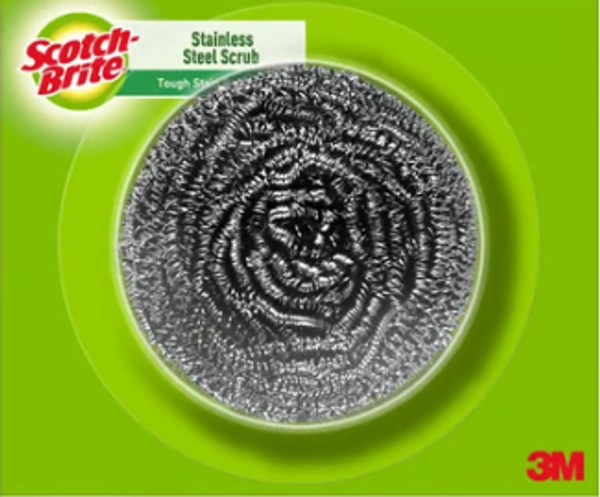Scotch Brite Stainless Steel Scrubber Ball - 1 PIECE