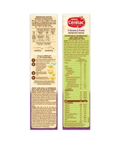 Cerelac  Nestle Cerelac 5 Grains & Fruits Baby Cereal (with Milk- 18 to 24 Months) - 300 GM
