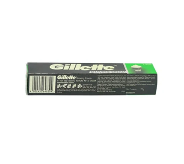 Gillette Lime Shaving Cream - 70 GM