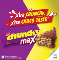 Nestle Munch Max Choco Coated Crunchy Wafer Bar - 38.5 GM