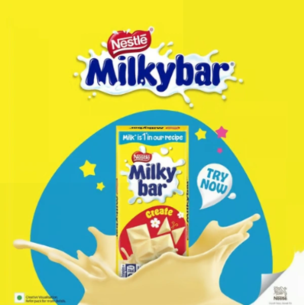 Nestle Milkybar Creamy Milky Treat - Pack of 2 - 2 x 42 GM