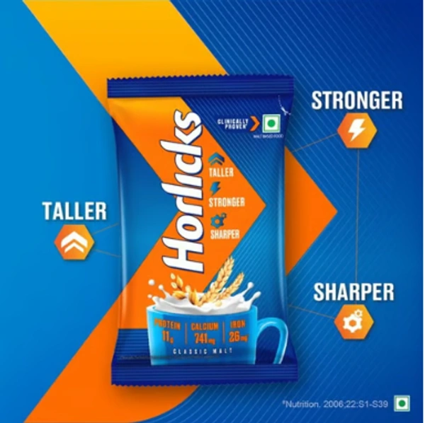 Horlicks Classic Malt Drink Pouch - 450 Gm - 450 GM
