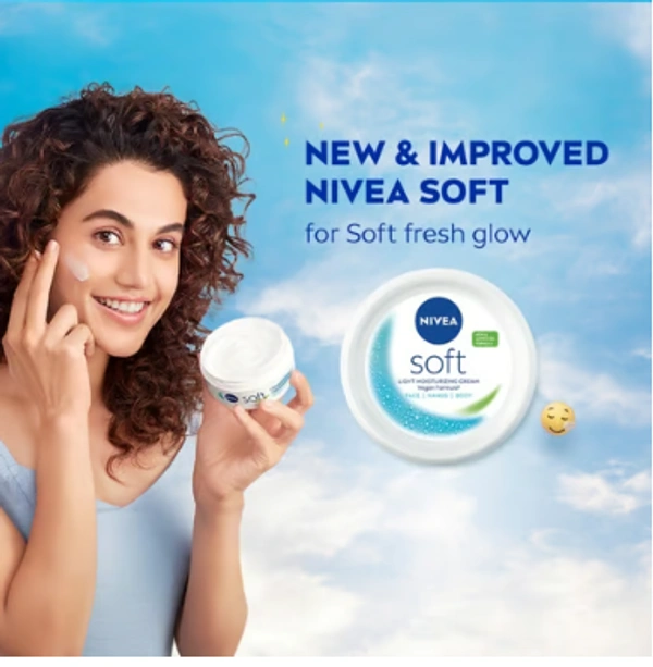 Nivea Soft Light Moisturizing Cream (300 ml) - 300 ML