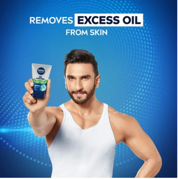 Nivea Men Oil Control Face Wash 100 g - 100 GM