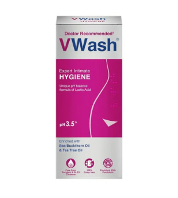 V Wash VWash Plus Expert Hygiene Intimate Wash - 100 ML