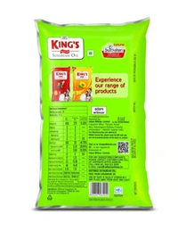 Fortune Kings Refine Soya Oil - 1 Lit Pouch - 790 GM