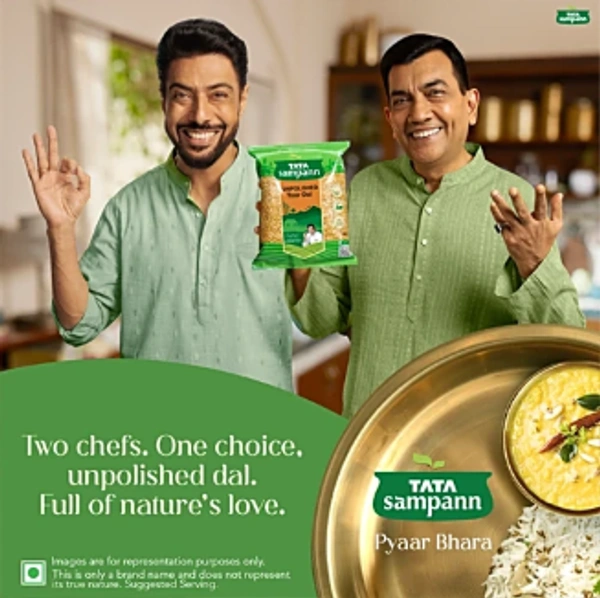 Tata Sampann Toor Dal/Arhar Dal 500 Gm - 500 GM
