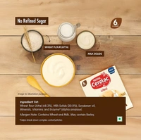 Cerelac  Nestle Cerelac Wheat Baby Cereal (With No Refined Sugar, 6-24 Months) - 300 GM