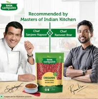 Tata Sampann Unpolished Organic Rajma (Red) - 500 GM