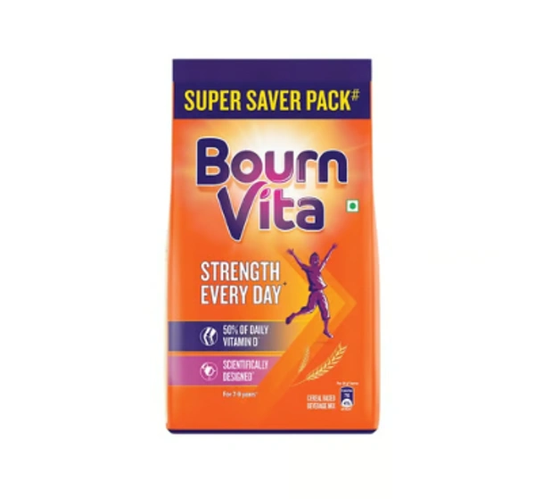 Bournvita Chocolate Drink Mix (Pouch) - 1 Kg - 1 KG