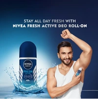 Nivea Men Fresh Active Men's Roll On - 50 ML