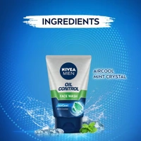 Nivea Men Oil Control Face Wash 100 g - 100 GM