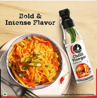 Ching's Secret White Chilli Vinegar with Green Jwala Chilli - 170 ML
