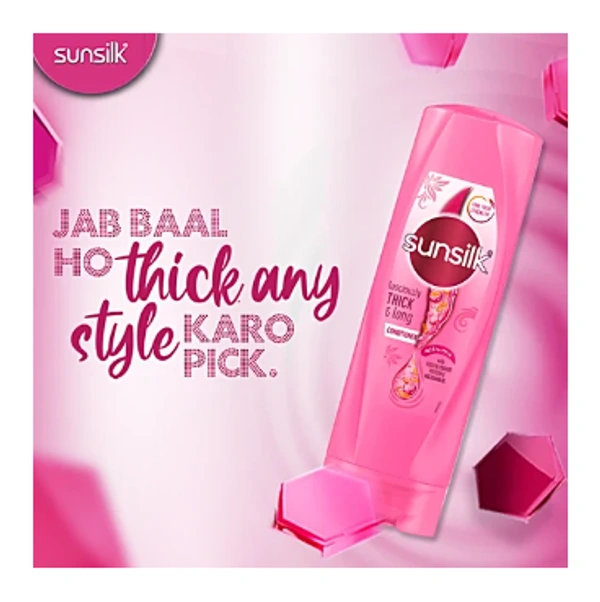 Sunsilk Lusciously Thick & Long Nourishing Conditioner 180 ml - 180 ML
