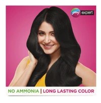 Godrej Expert Hair Colour for Women & Men (Natural Black) - 20 GM + 20 ML