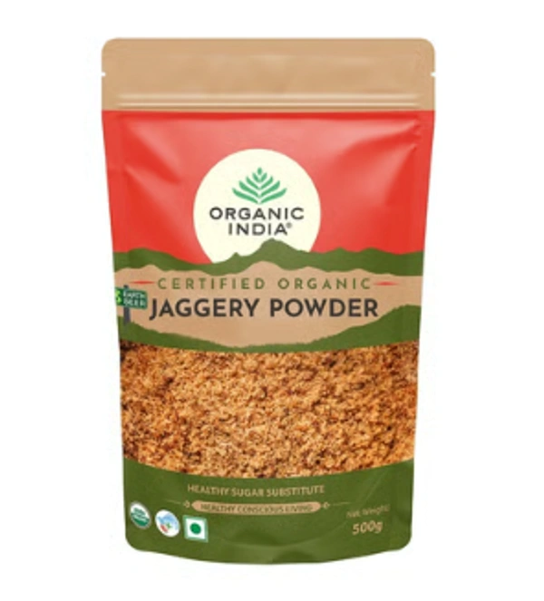 Organic India Organic Jaggery (Goor) Powder - 500 GM