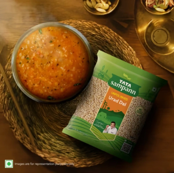 Tata Sampann Unpolished Split Urad Dal (Biri Dal) - 500 GM