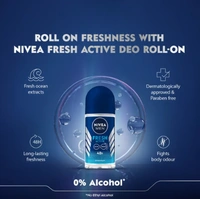 Nivea Men Fresh Active Men's Roll On - 50 ML