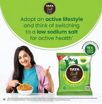 Tata Salt Lite (15% Less Sodium) 1 Kg - 1 KG