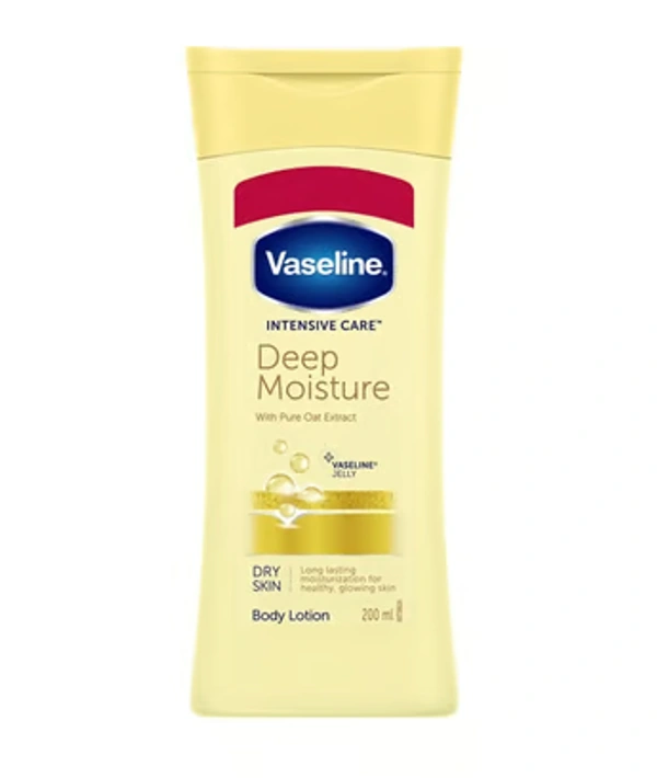 Vaseline Intensive Care Deep Body Lotion (Long Lasting Moisturization For Healthy, Glowing Skin) - 200 ML