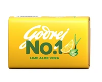 Godrej No.1 Lime & Aloe Vera Soap (4 x 150 g) - Buy 3 Get 1 Free - 4 x 150 GM