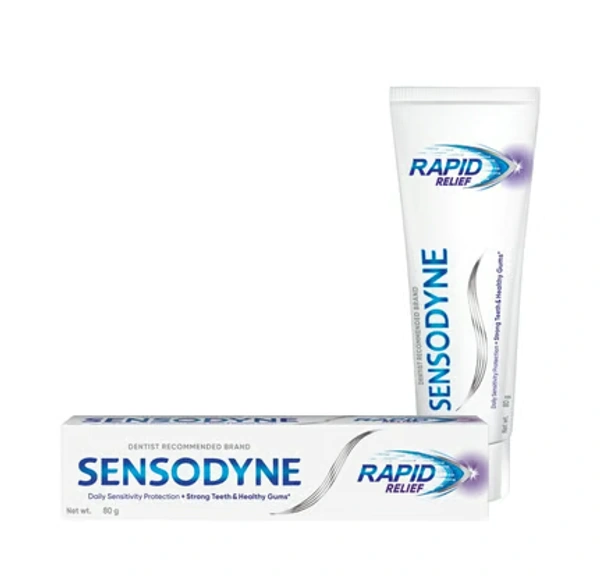 Sensodyne Rapid Relief Sensitive Toothpaste - 80 GM