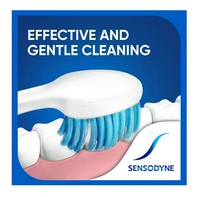 Sensodyne Sensitive Toothbrush (With Soft Rounded Bristles) - Buy 2 Get 1 Free - 3 Pieces