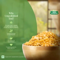 Tata Sampann Unpolished Chana Dal (Cholar Dal) - 500 GM