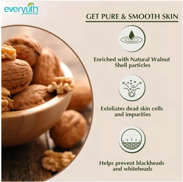 Everyuth Walnut Exfoliating Face Scrub - 100 ML