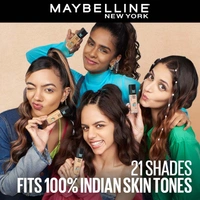 Maybelline New York Fit Me Matte+Poreless 16H Oil Control Foundation with SPF 22 - 18 ML