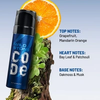 Wild Stone Code Titanium Men's Deodorant - 150 ML