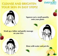 Everyuth Brightening Lemon & Cherry Face Wash - 50 GM