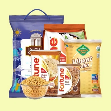 Atta, Rice, Dal & Others