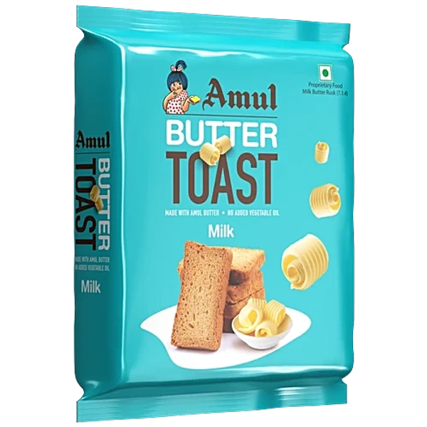 Amul Butter Rusk Biscuit - 200 GM