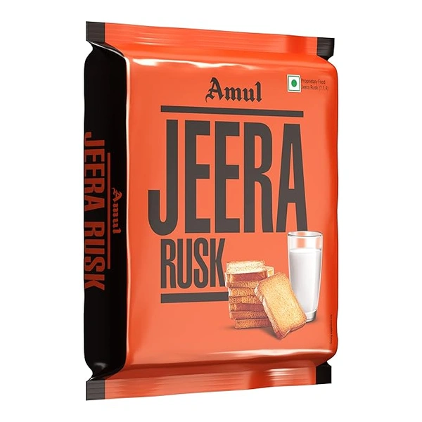 Amul Jeera Rusk Biscuit - 200 GM